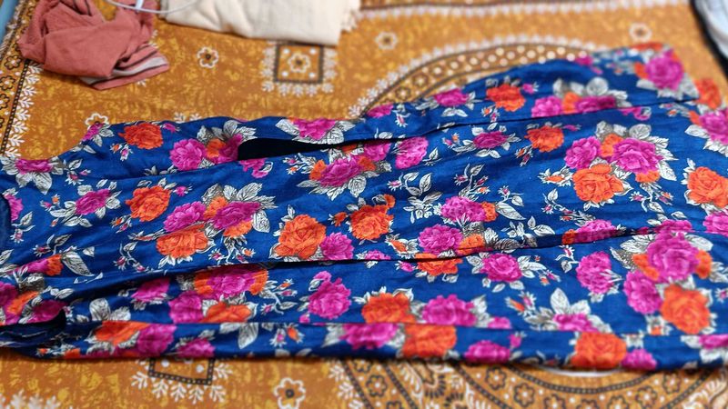 Floral Print Kurta