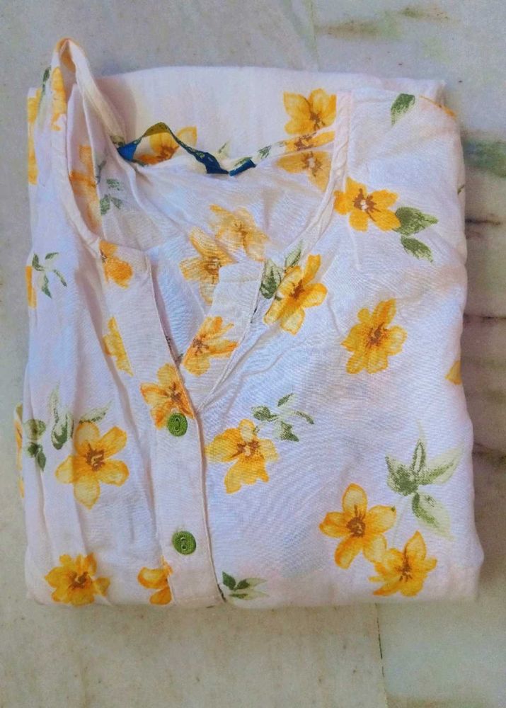 Floral Print Kurti