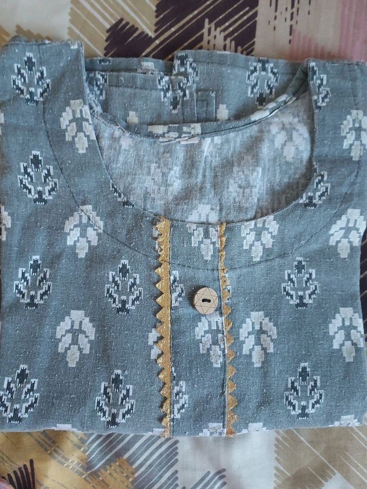 Stright Kurti Gray
