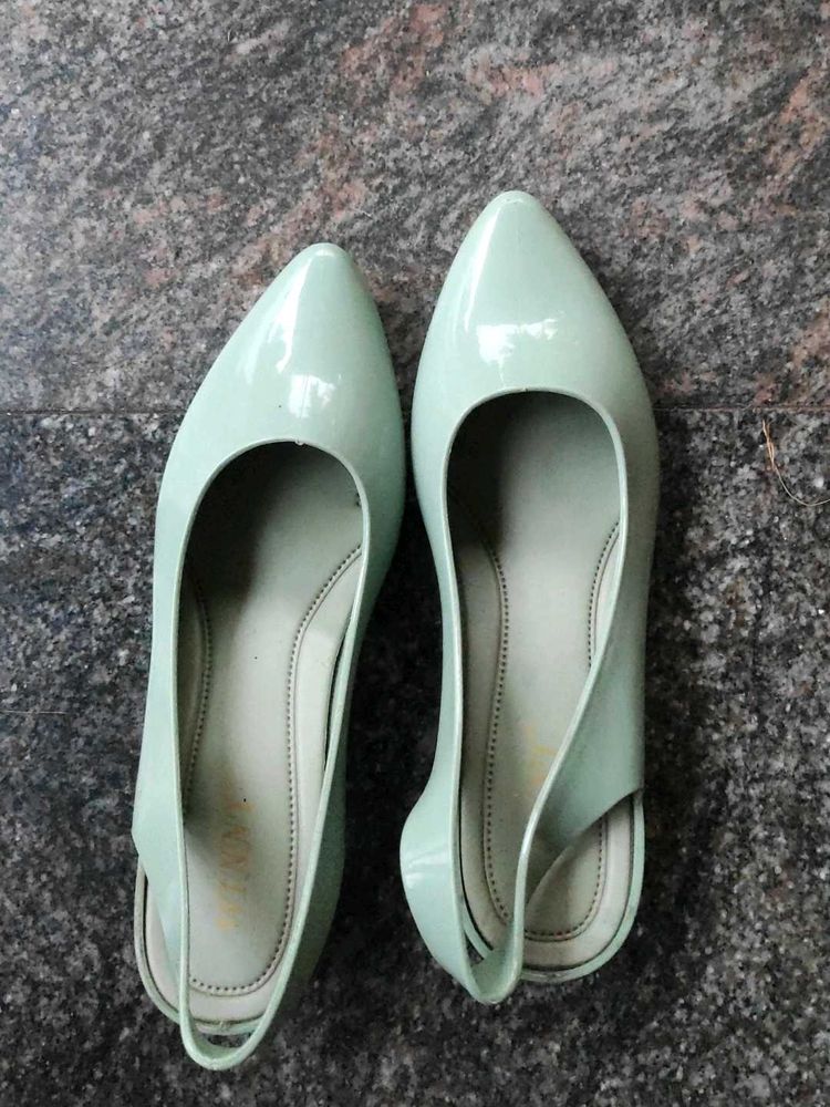 Sea Green Solid Antiskid Bellies