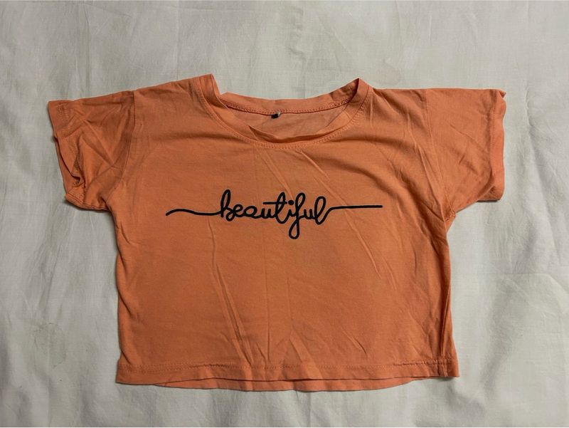 Coral T-shirt 🧡