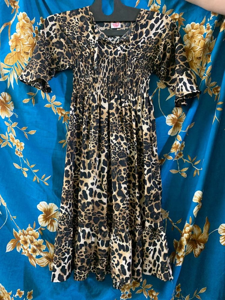 Leopard Print Dress