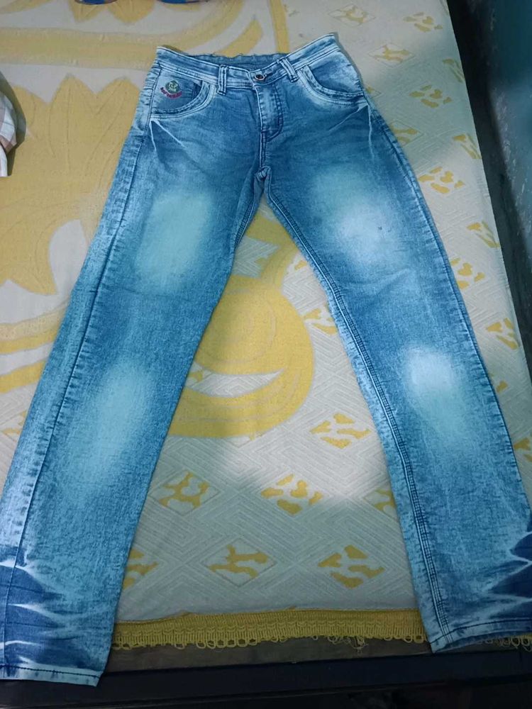 Stylish Blue Denim Jeans