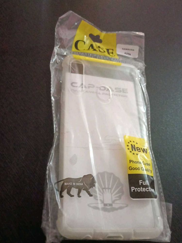 Samsung A20S Clear Phone Case