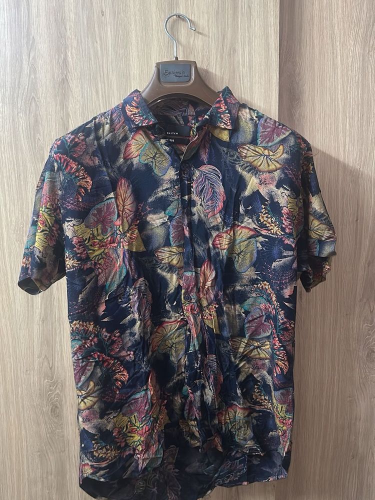 Stylish Men&#39;s Printed Casual Shirt
