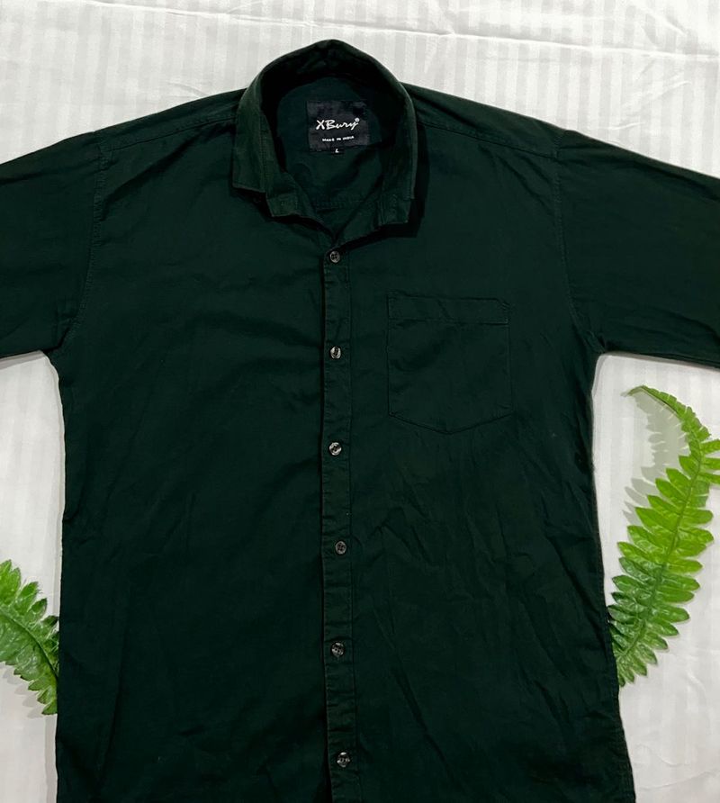 Dark Green Shirt