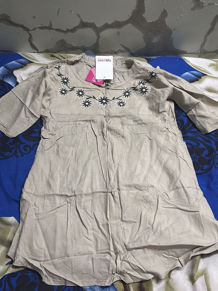 Cute Embroidered Top