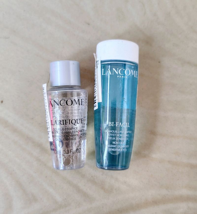 Lancome Paris Cleanser And Serum