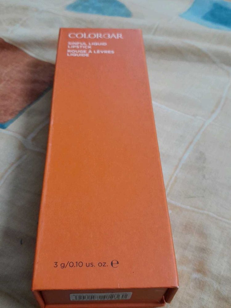 EMPTY IMPORTED COLORBAR Lipstik BOX WdMAGNETIC Loc