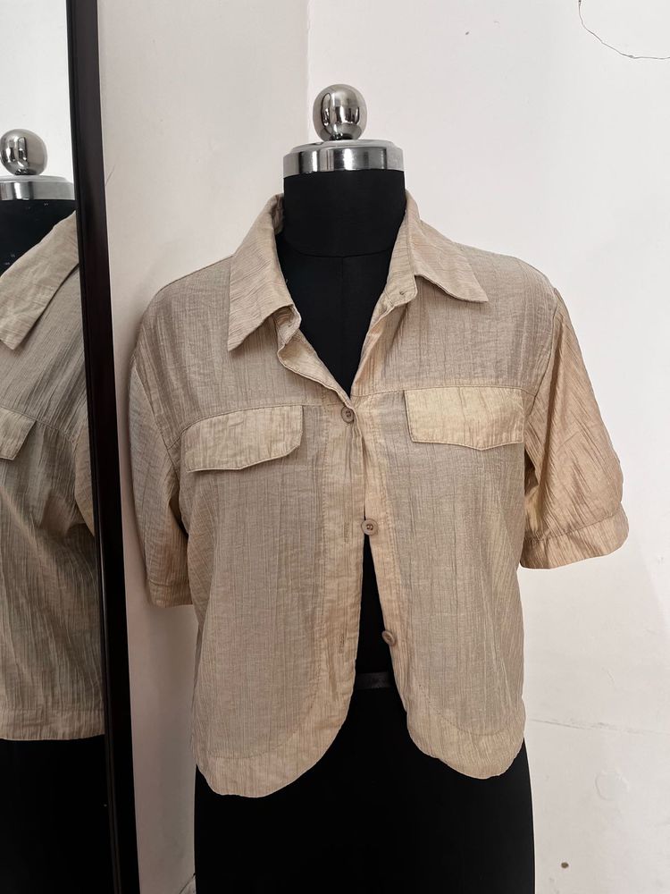 Beige Shirt