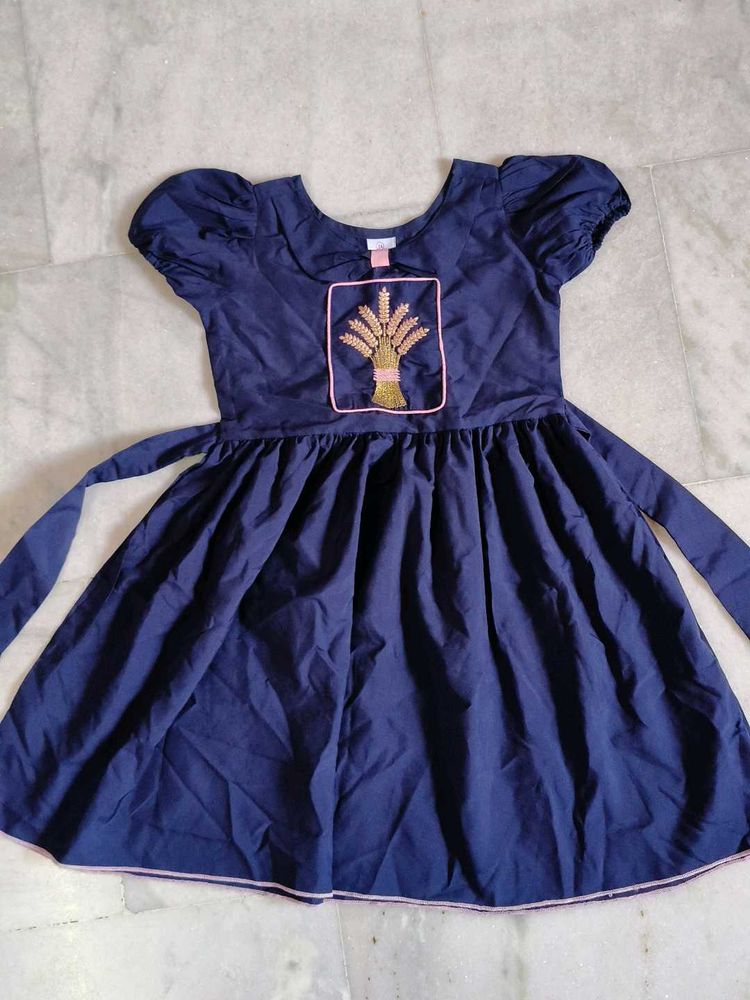 Cute Navy Blue Dress