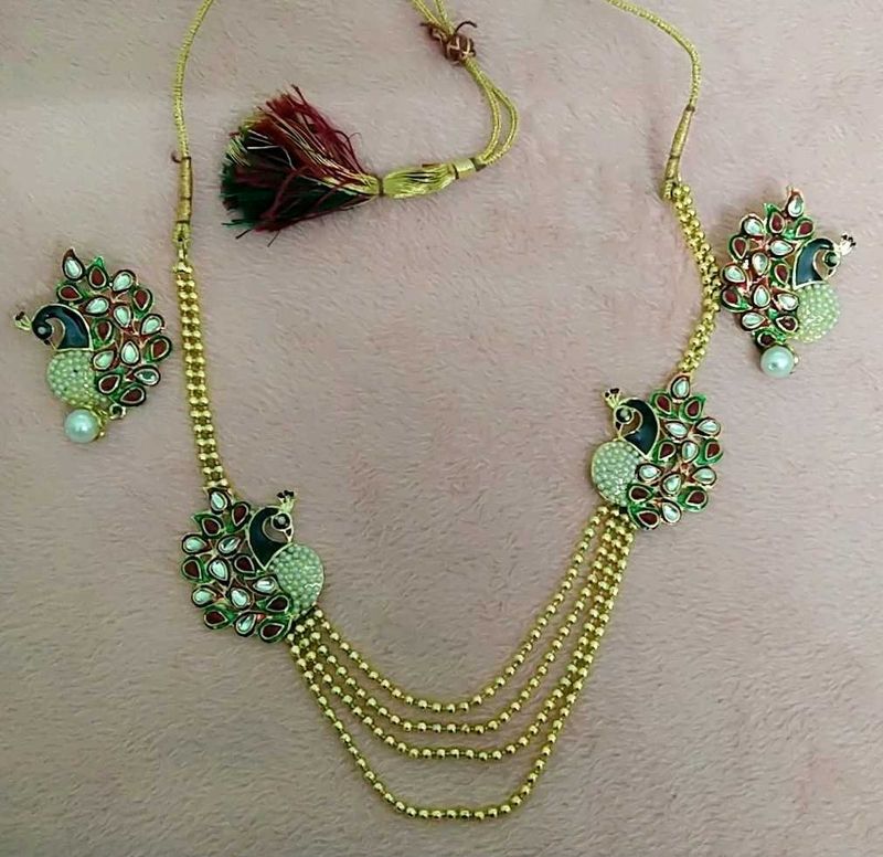 peacock jewellery