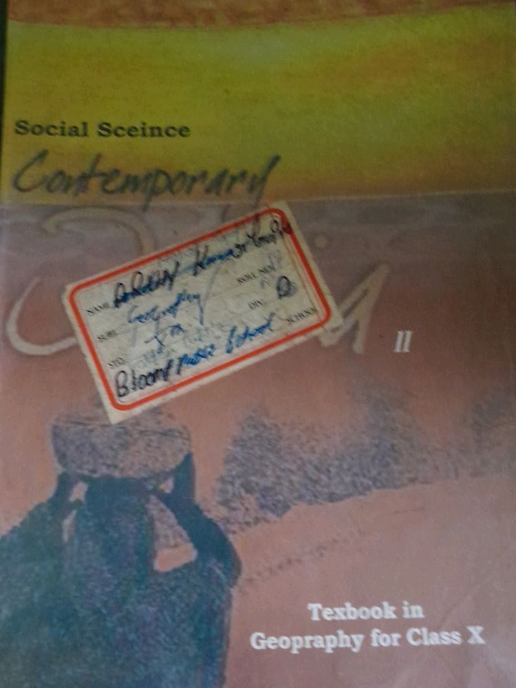 Geography Class 10th Ncert