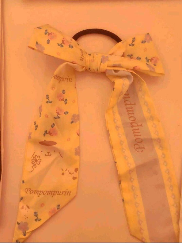 Pompurin Hair Band With Scarf