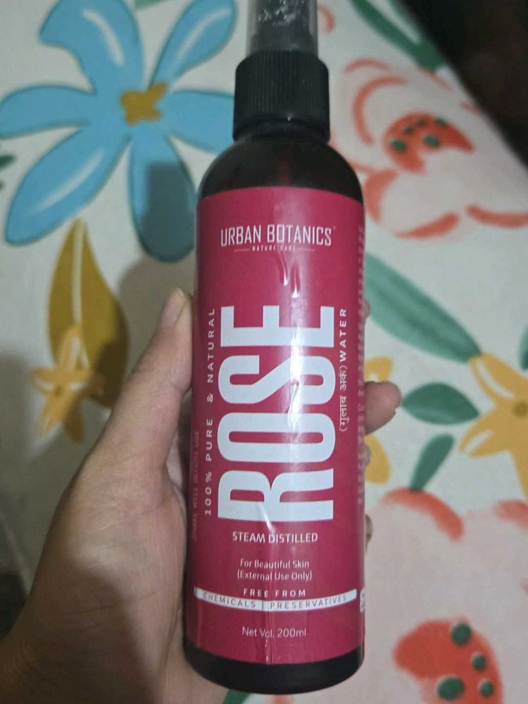 Urban Botanics Rose Water