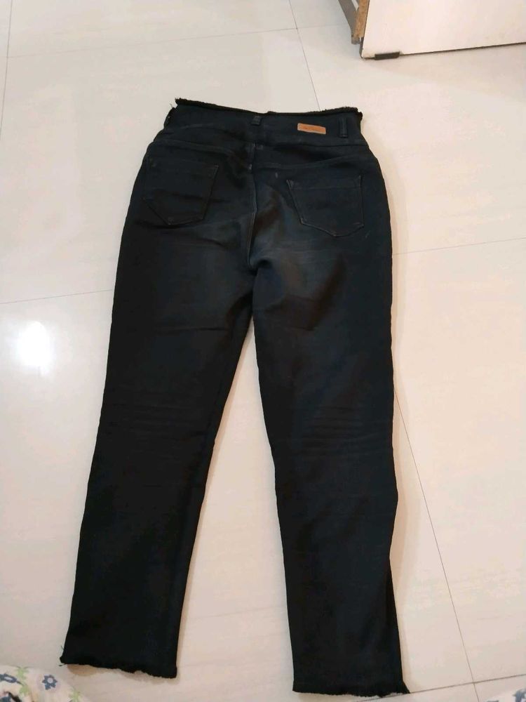 Black Denim Jeans