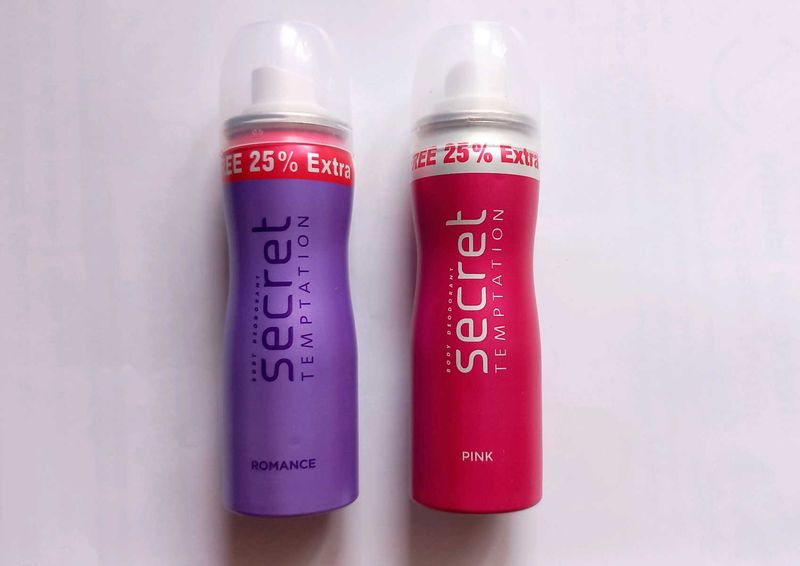 Secret Temptation Mini Deo Romance + Pink