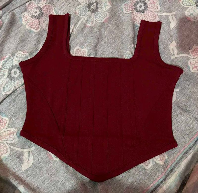 trendy amazon corset top