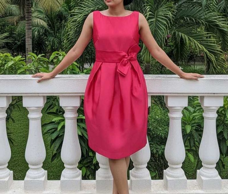 Pink Bow Dress