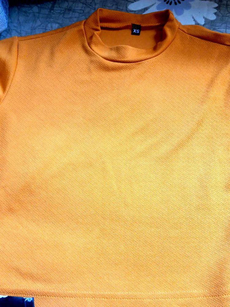 A Casual Orange Top
