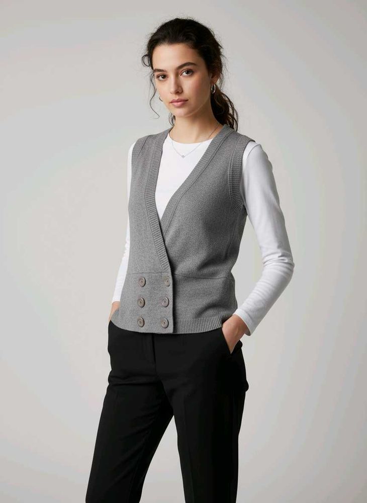 Size M/ L Stylish Women’s Sleeveless Knit Top