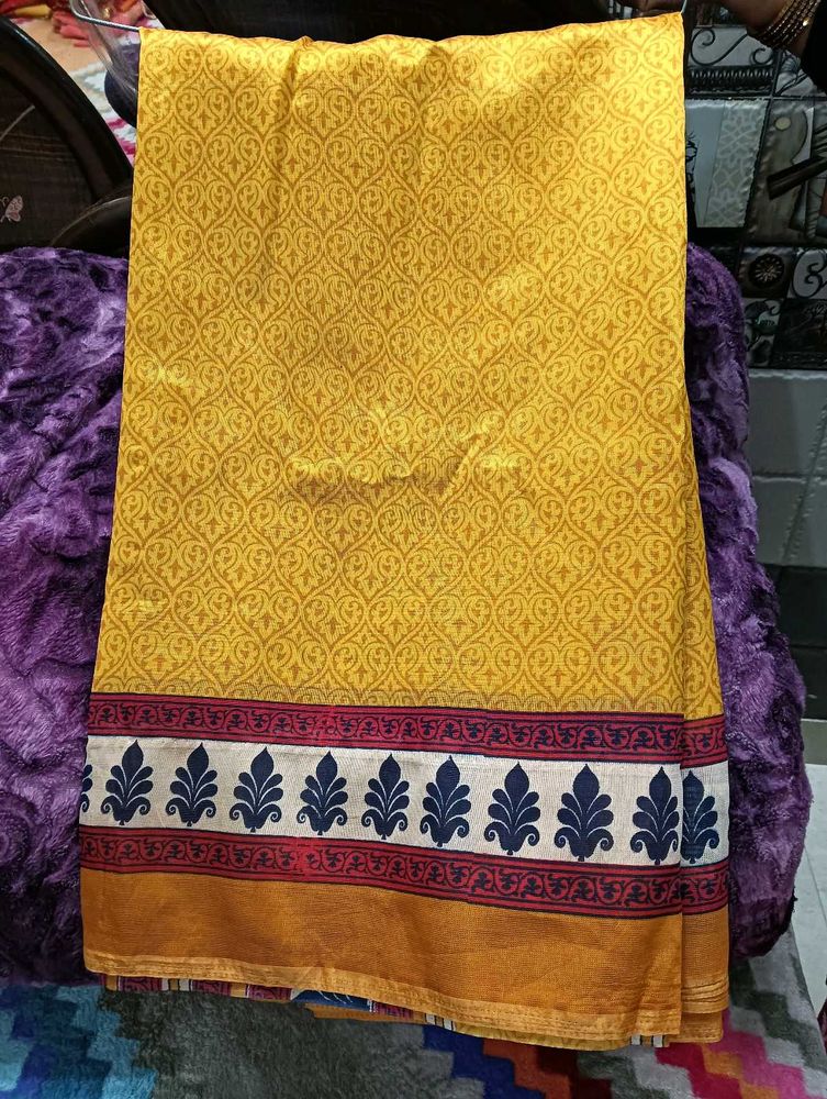 Elegant Patterned Saree