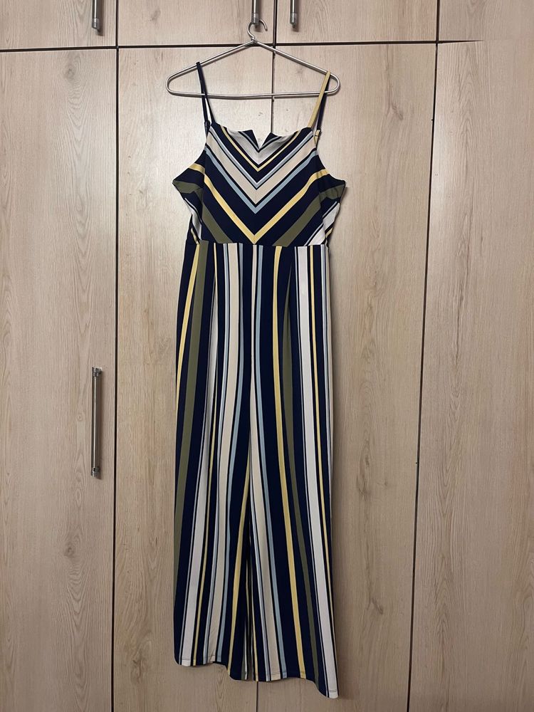 Striped Jumpsuit