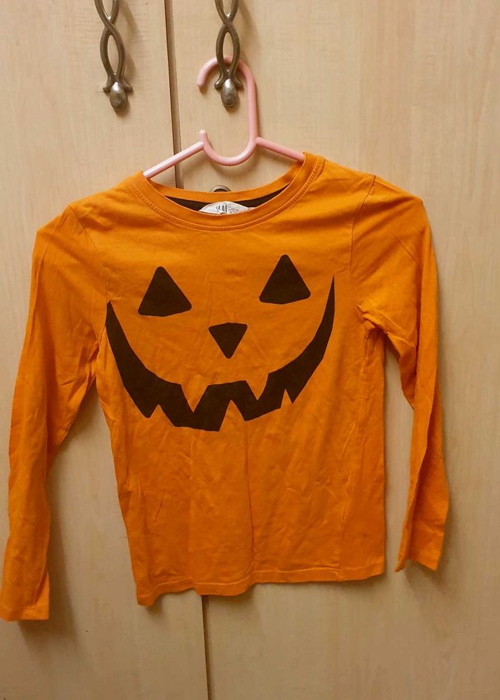 Unisex H&amp;M Halloween 🎃 Orange Tee