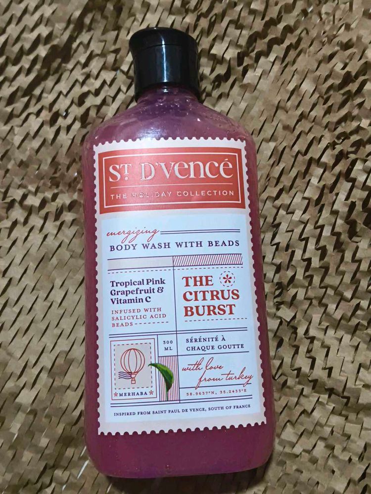 St. D&#39;vence Citrus Burst Body Wash