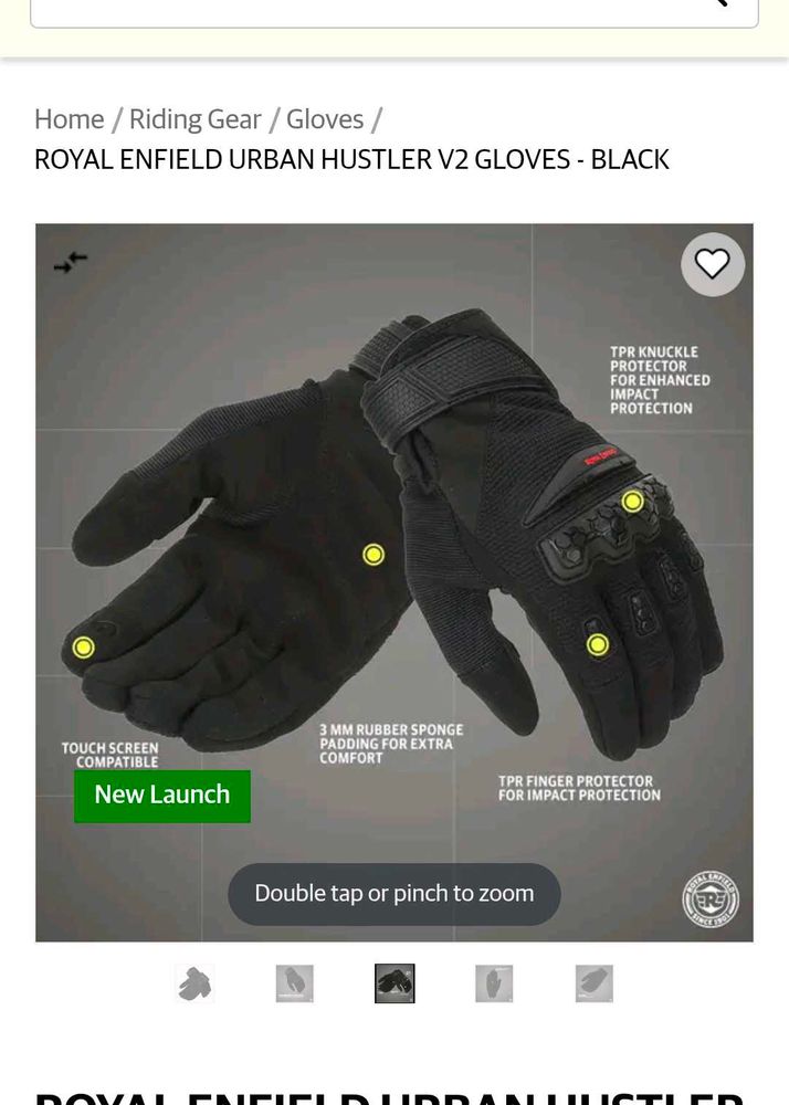 🧤 Warm Black Winter Gloves for Men –