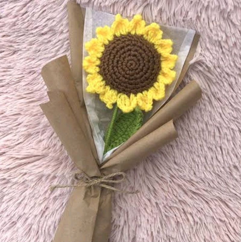 Crochet Sunflower