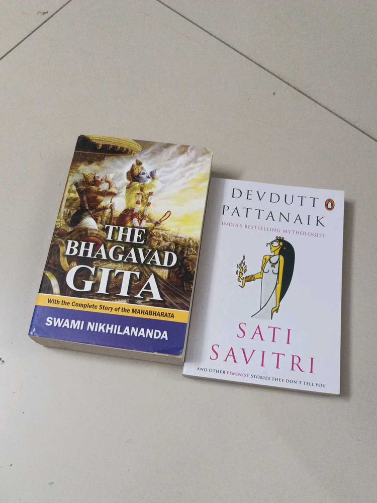 Bhagavad Gita &amp; Sati Savitri Book Set