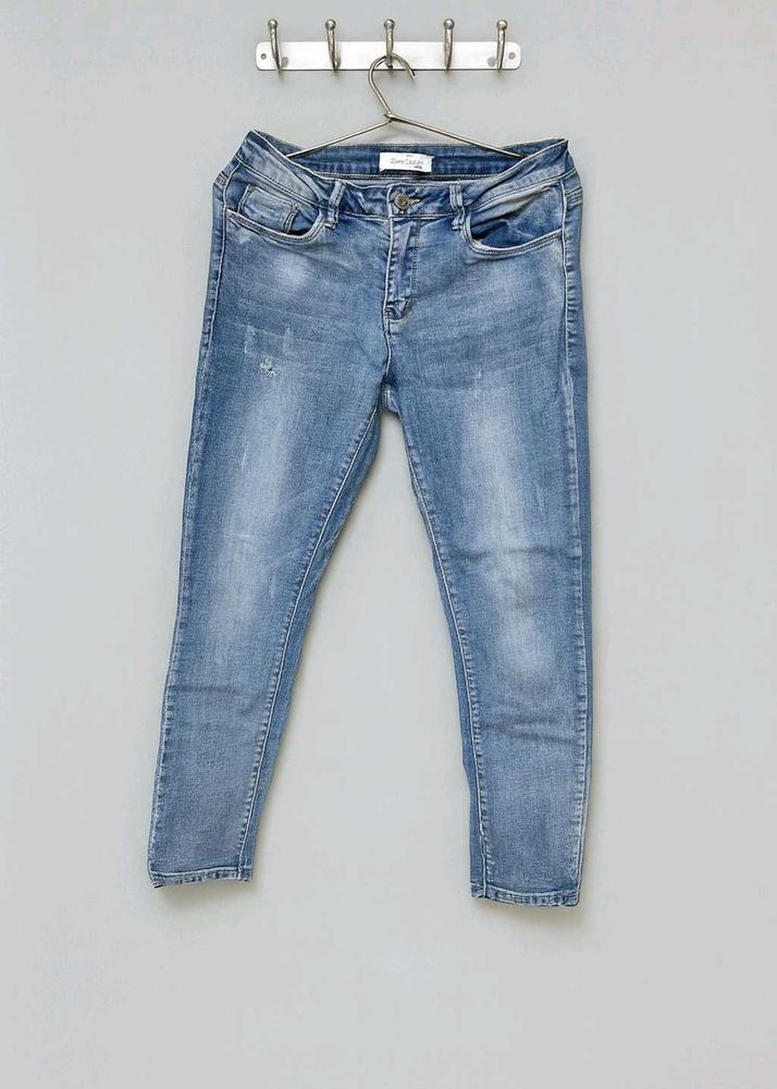 Light Wash Denim Jeans