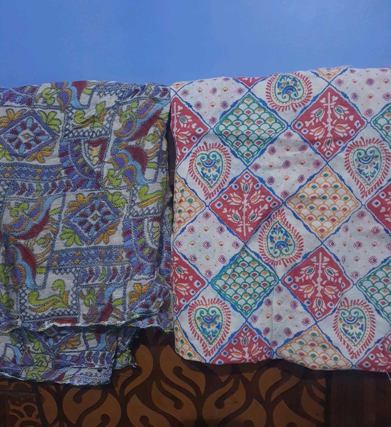 “Combo Dupatta Set | 2 Pieces | Soft Fabric | good