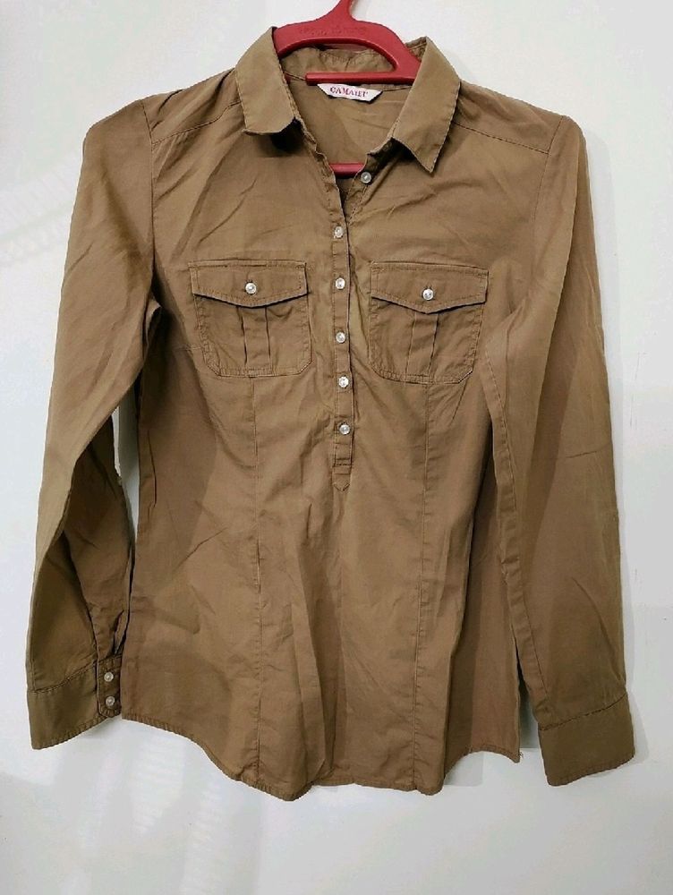 ATTRACTIVE SHIRT WITH ULTRA FASHION DARK BLUE JEAN