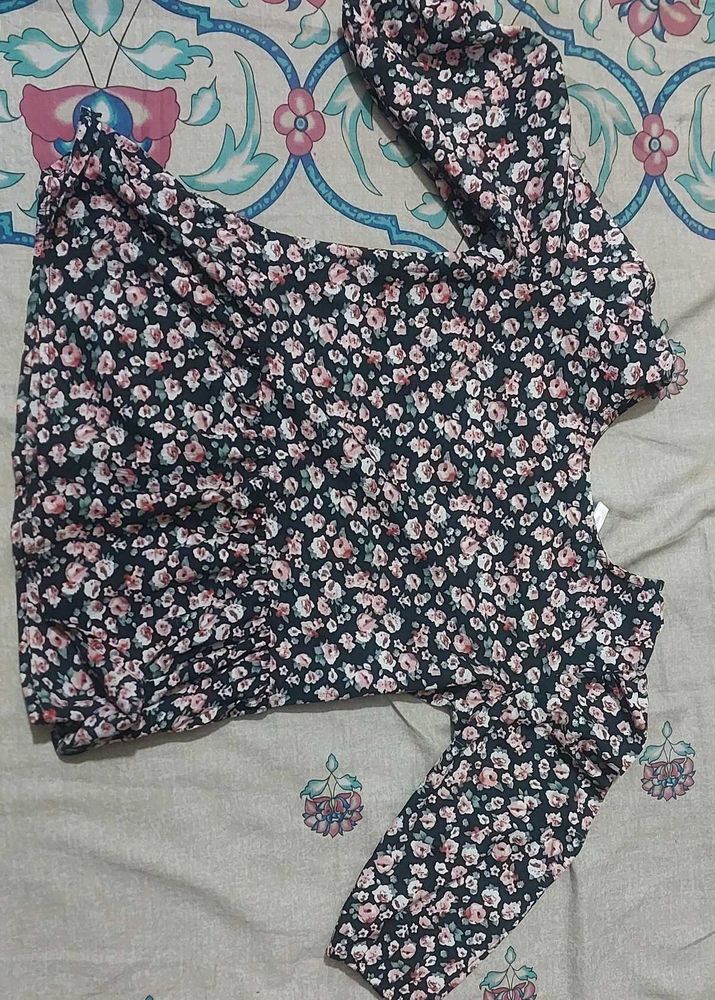 Floral Print Top