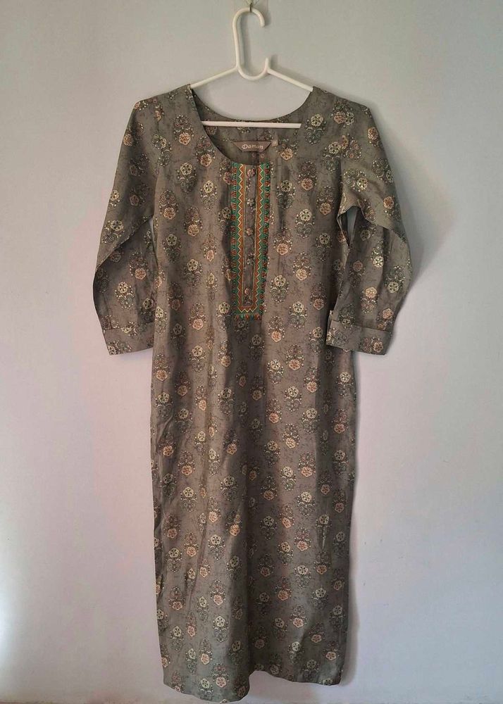 Floral Print Kurta