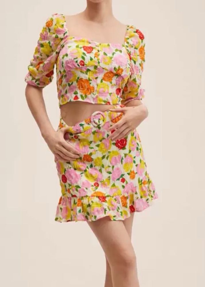 Mango Floral Top