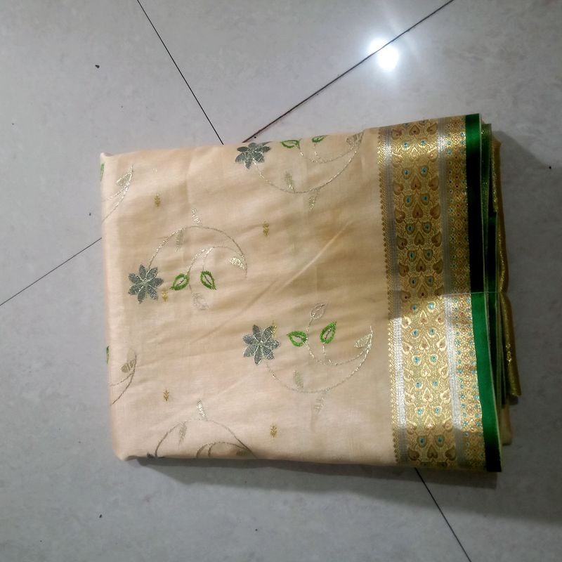 One Time Used Saree ,make Ur Offer