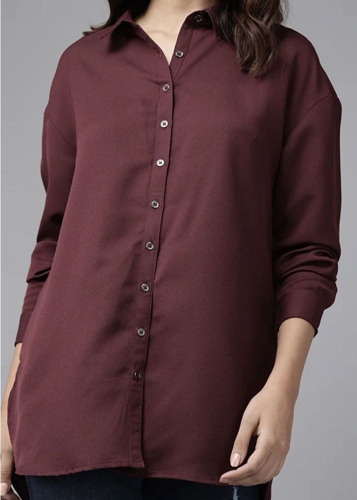 Roadster Burgundy Shirt