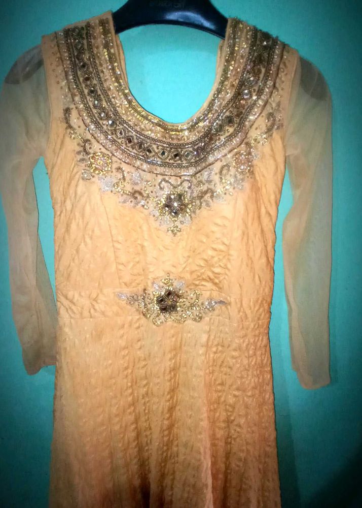Embellished Anarkali Dress