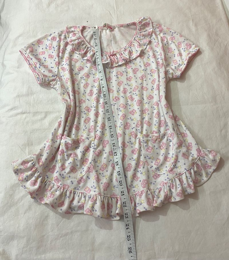 Teddy Home Wear Top Stretchy Bust 36/38
