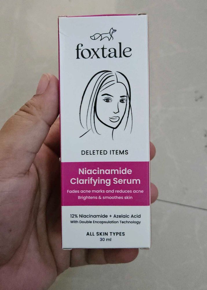 foxtale niacinamide clarifying serum