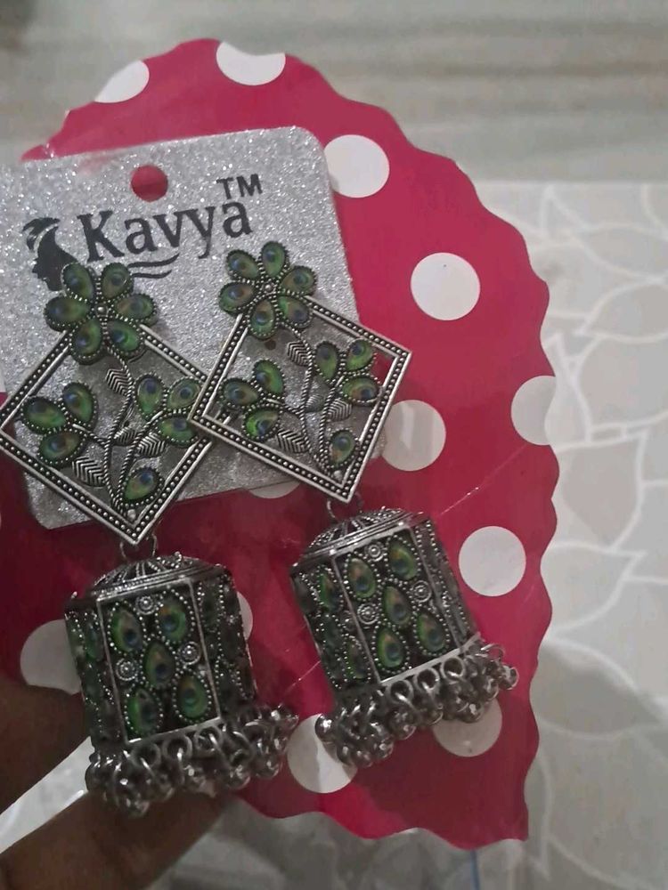 Peacock Earrings