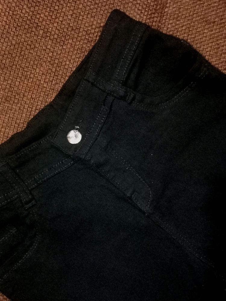 Black Denim Jeans