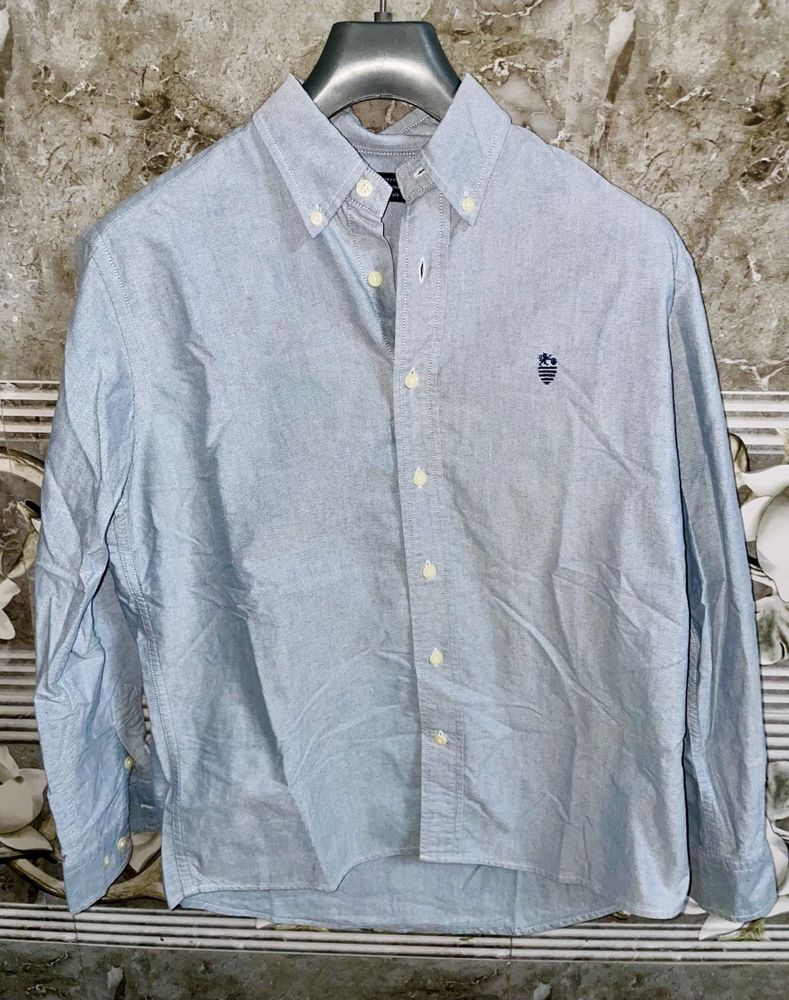Light Blue Button-Down Shirt