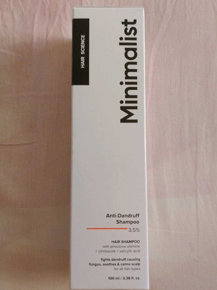 Minimalist Anti-Dandruff Shampoo