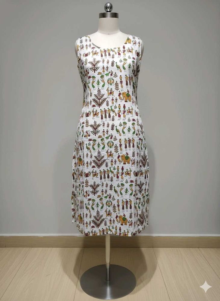 Warli Wonders: Short Kurti by SURHI
