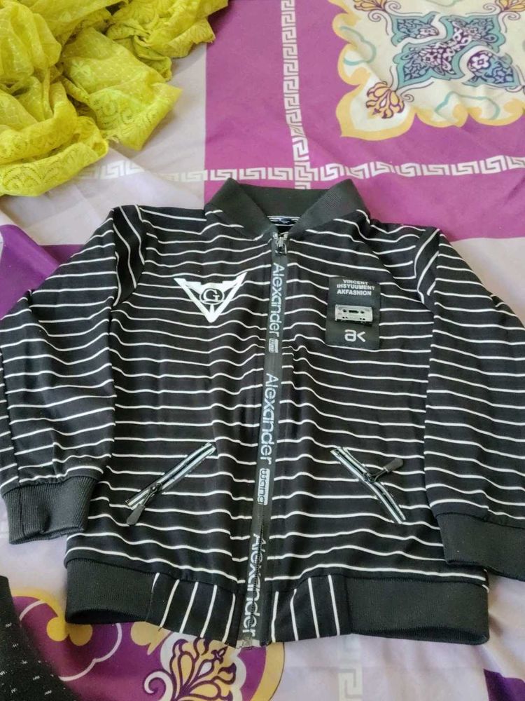 Stylish Striped Jacket