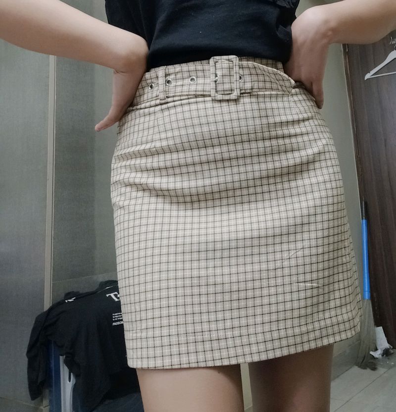Check Skirt